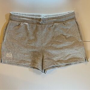 NWT Marmot Women's Cotton/Recycled Polyester Fleece Blend Grey Shorts Size Large